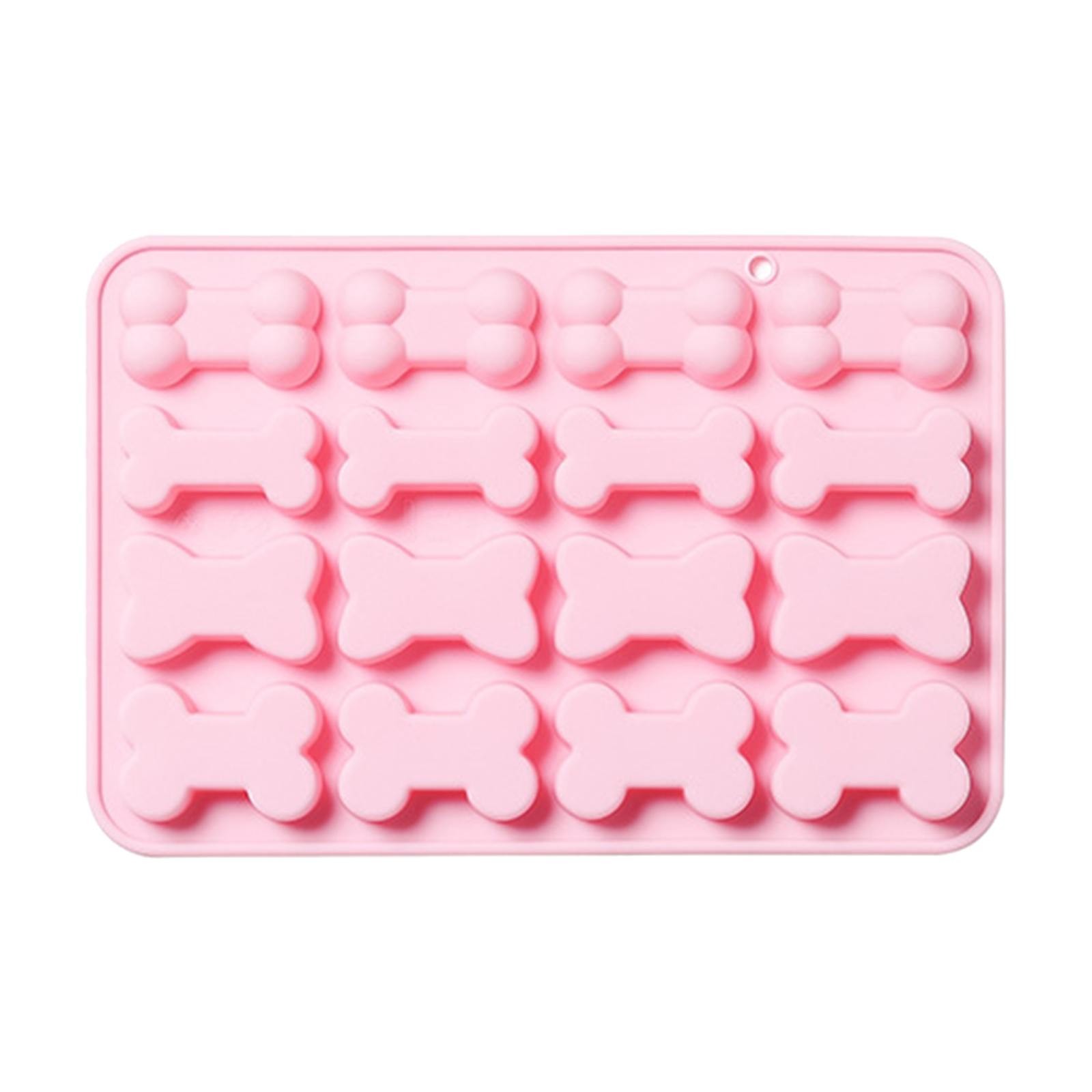 thumbnail image 2 of 16 Moldes de Silicona con Forma de Hueso Reutilizables y Antiadherentes para Cubitos de Chocolate Galletas para Hornear y Fiestas, 2 of 2